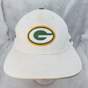 GREEN BAY PACKERS CAP HAT S/M Rodgers Football Reebok NFL On Field Official